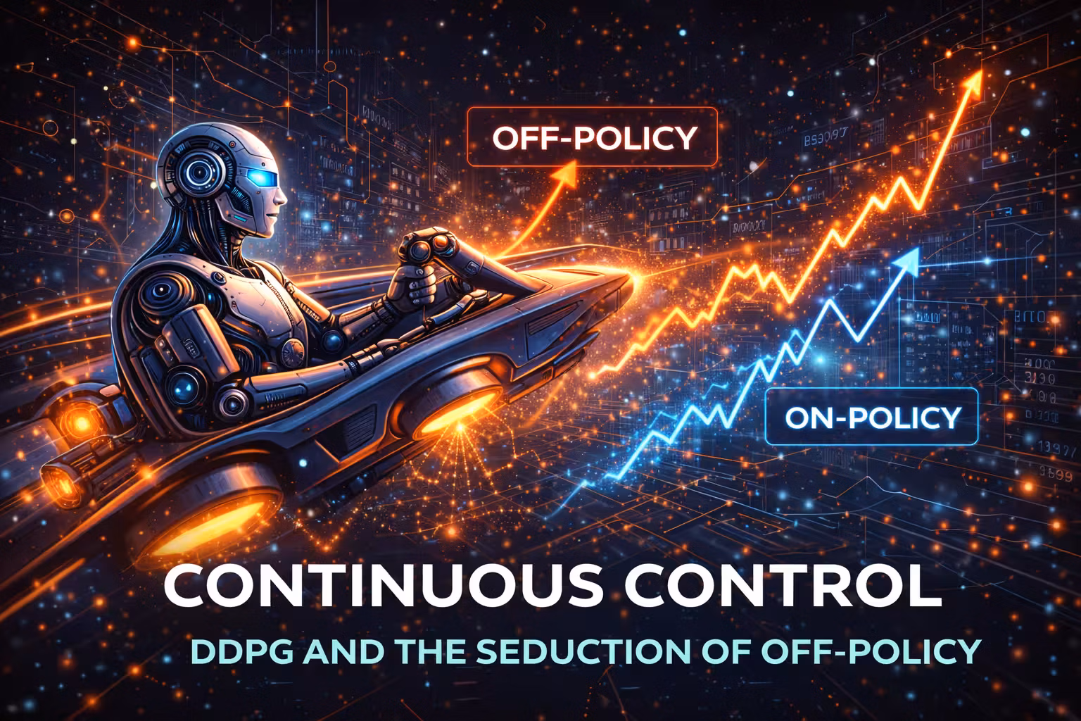 Continuous Control - DDPG and the Seduction of Off-Policy
