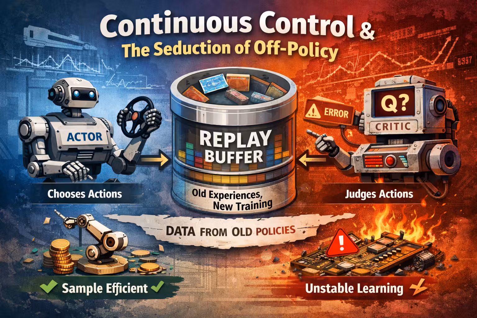 Continuous control in reinforcement learning