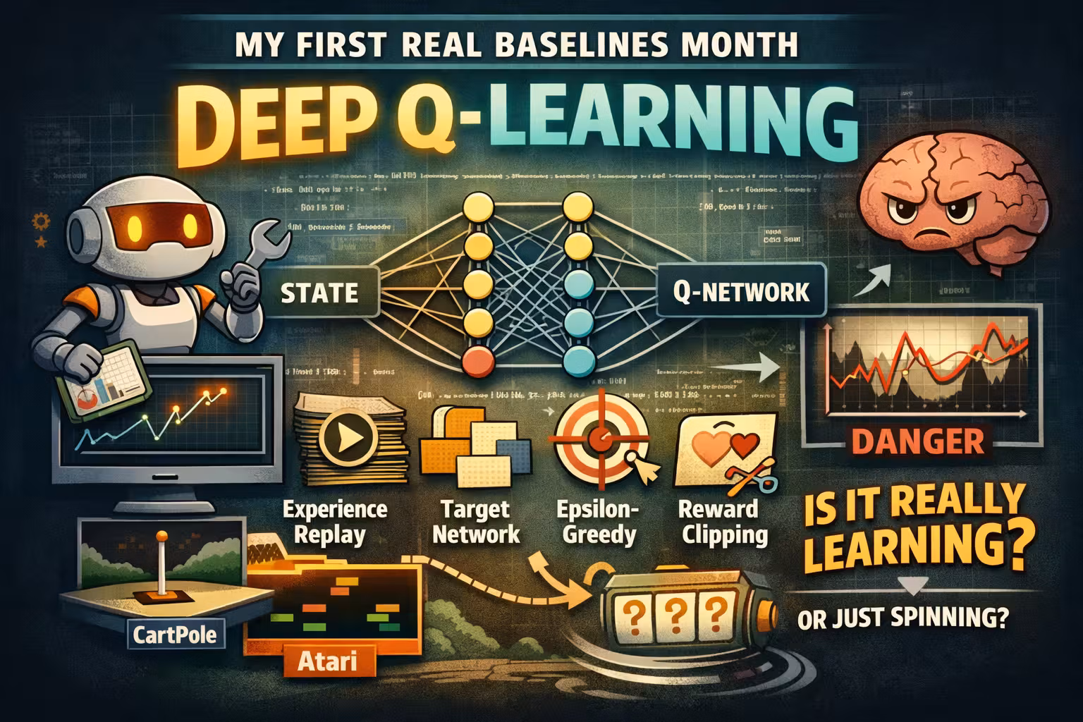 Deep Q-learning exploration and challenges