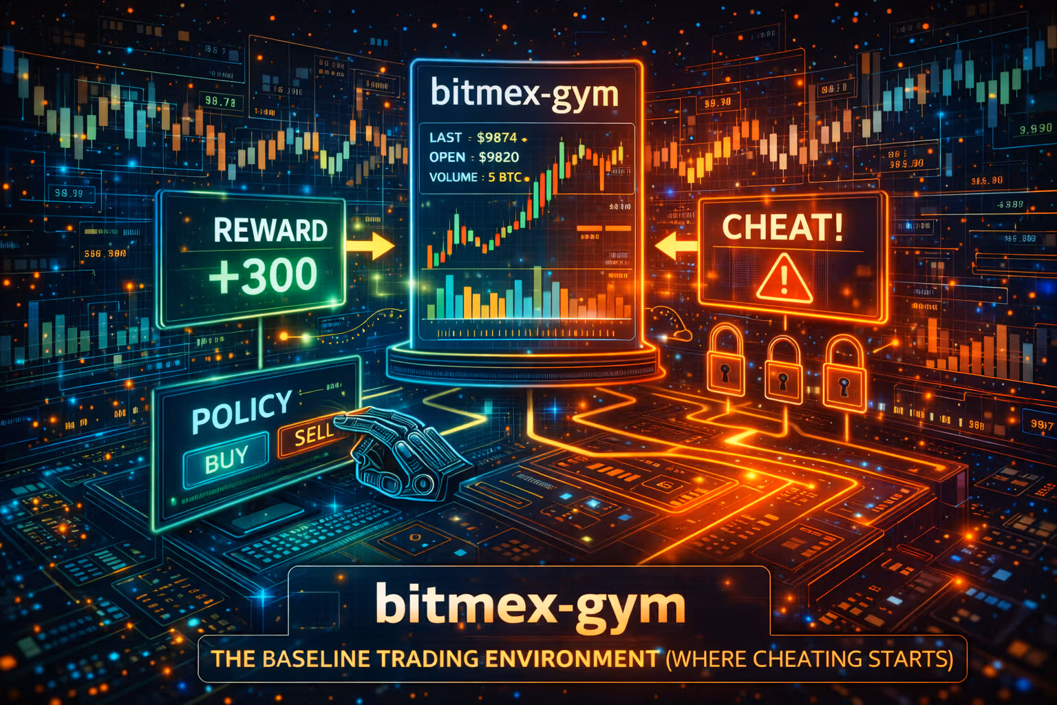bitmex-gym - The Baseline Trading Environment (Where Cheating Starts)