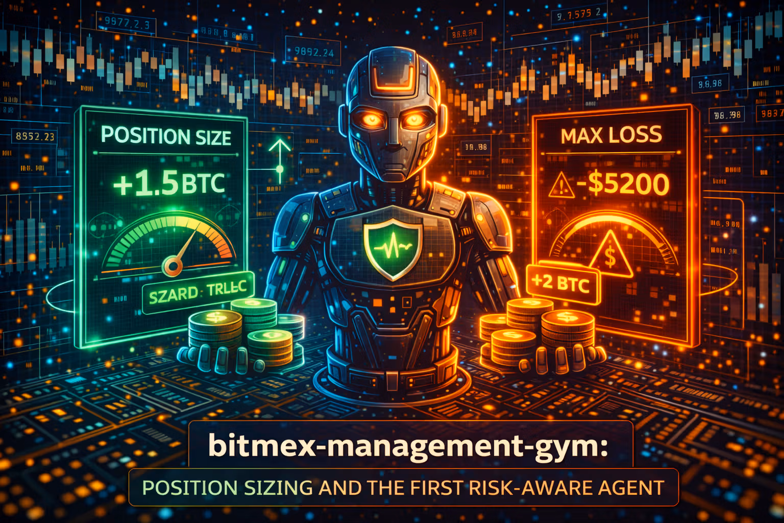 bitmex-management-gym: Position Sizing and the First Risk-Aware Agent