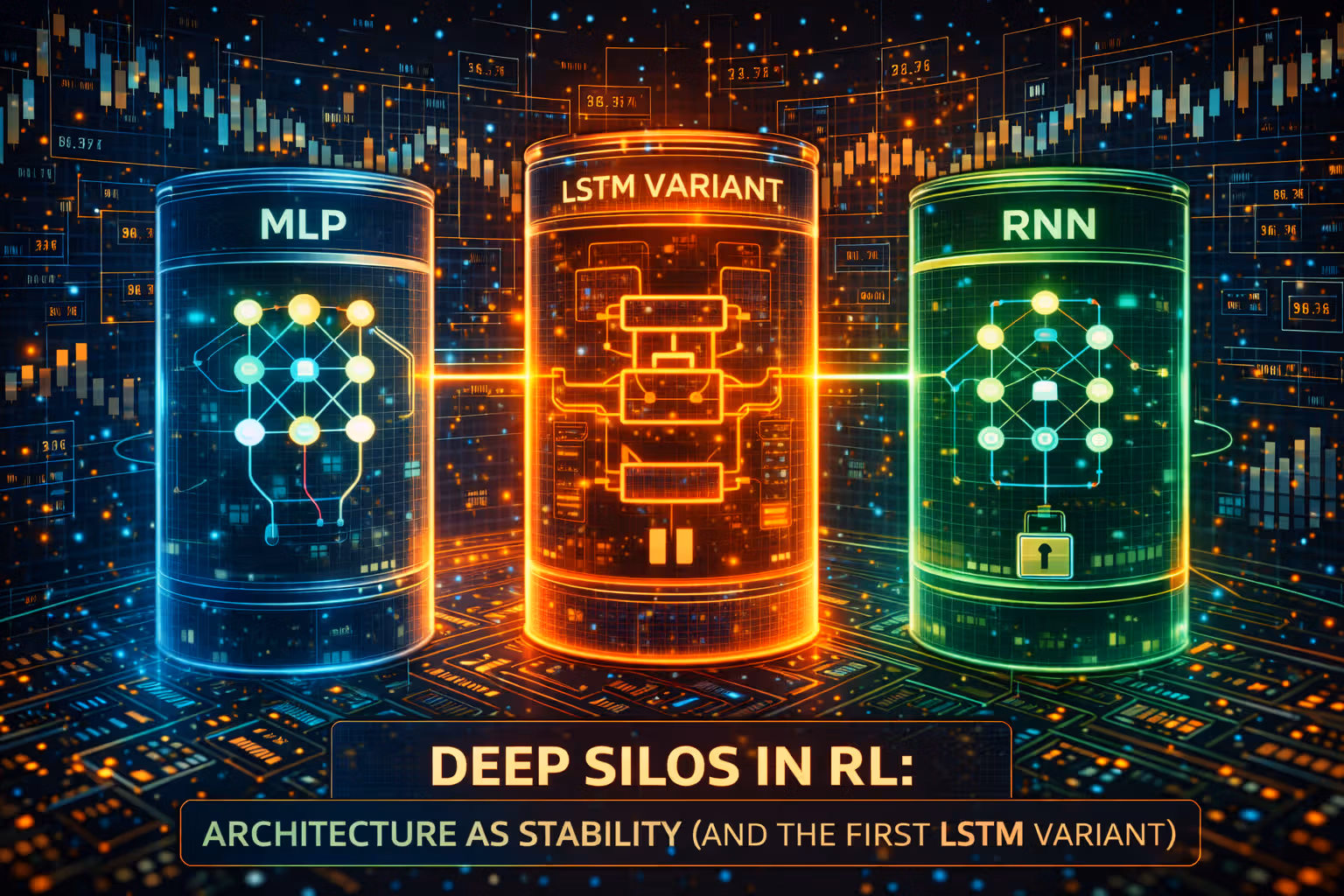 Deep Silos in RL: Architecture as Stability (and the First LSTM Variant)