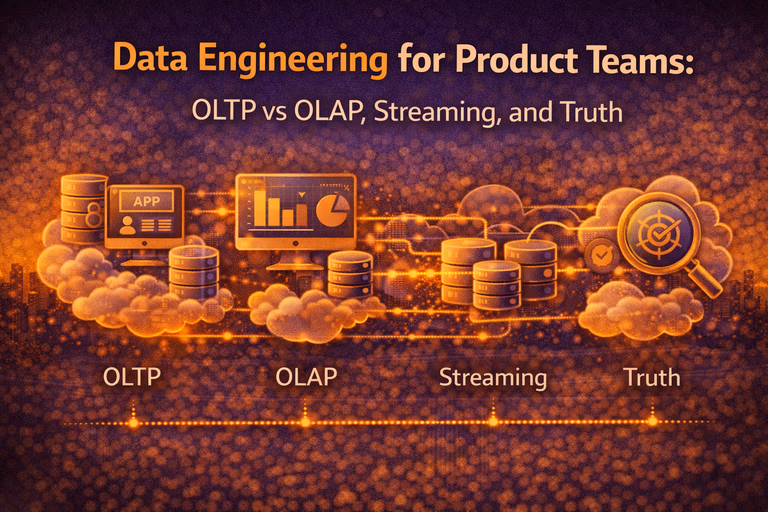 Data Engineering for Product Teams: OLTP vs OLAP, Streaming, and Truth