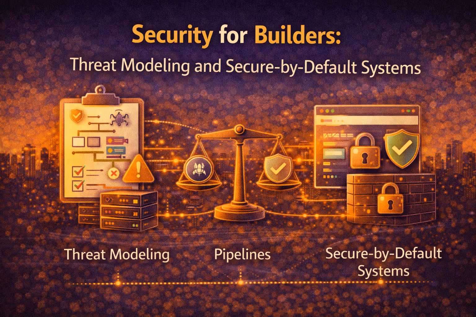 Security for Builders: Threat Modeling and Secure-by-Default Systems