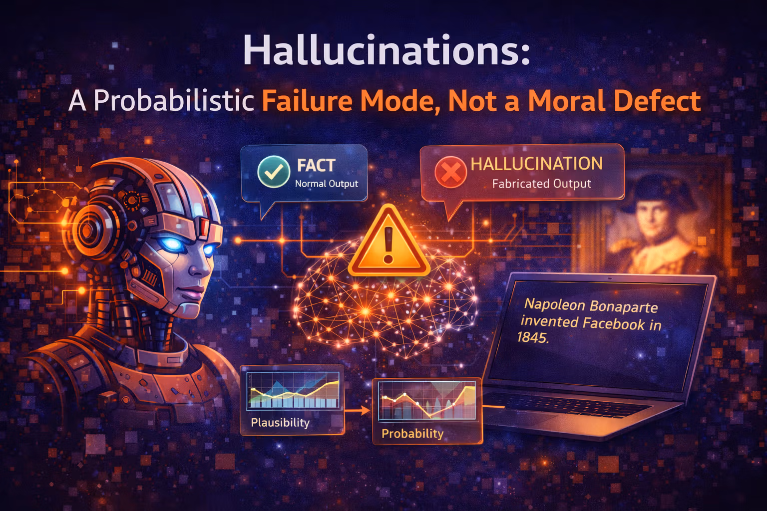 Hallucinations: A Probabilistic Failure Mode, Not a Moral Defect