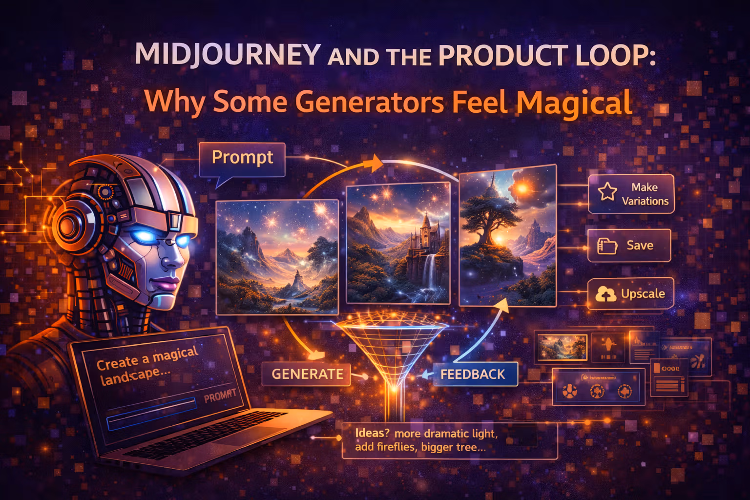 Midjourney and the Product Loop: Why Some Generators Feel Magical