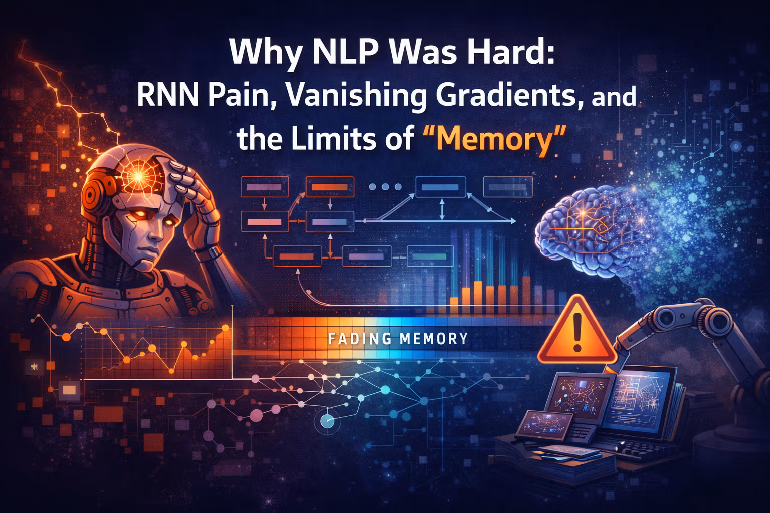 Why NLP Was Hard: RNN Pain, Vanishing Gradients, and the Limits of “Memory”