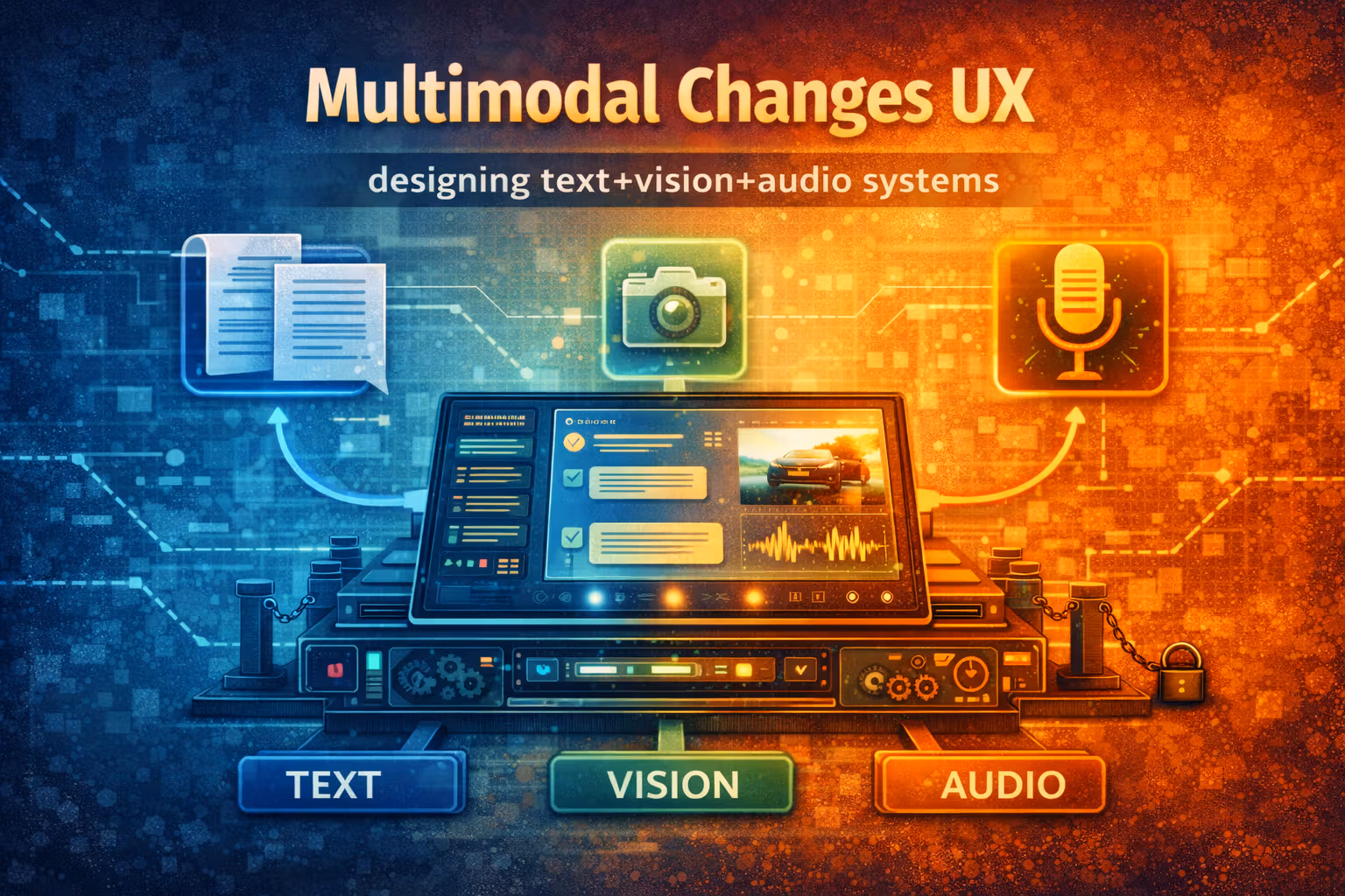 Multimodal Changes UX: designing text+vision+audio systems