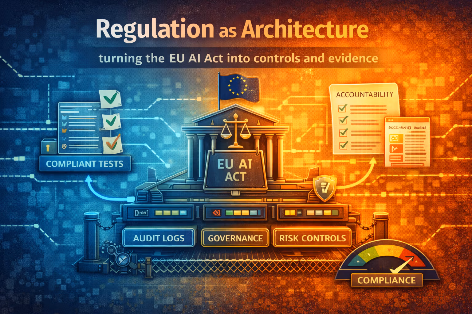Regulation as Architecture: Turning the EU AI Act into Controls and Evidence
